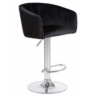 Стул барный DOBRIN DARCY (черный велюр (1922-21))