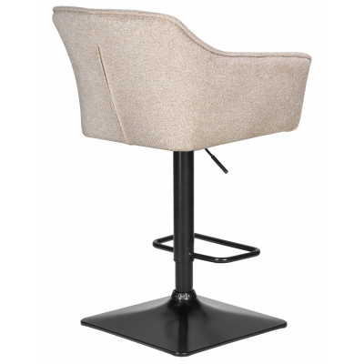 Стул барный DOBRIN RALF (бежевый твид (LEO26))