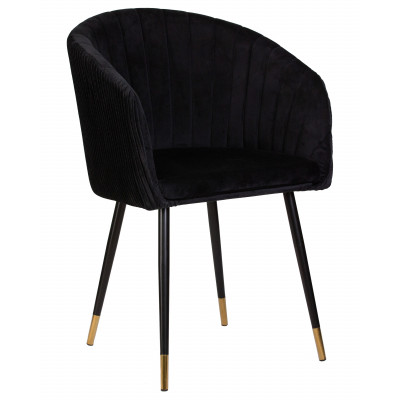 Стул обеденный DOBRIN MARY (черный велюр (1922-21))
