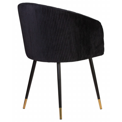 Стул обеденный DOBRIN MARY (черный велюр (1922-21))