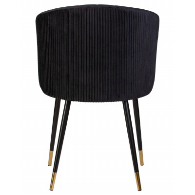 Стул обеденный DOBRIN MARY (черный велюр (1922-21))