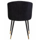 Стул обеденный DOBRIN MARY (черный велюр (1922-21))