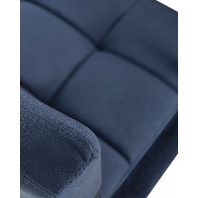 Набор 2 шт Офисное кресло для персонала DOBRIN TERRY (синий велюр (MJ9-117))