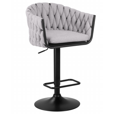 Стул барный DOBRIN LEON (серая ткань (LAR 275-17)) - купить в Екатеринбурге, в наличии