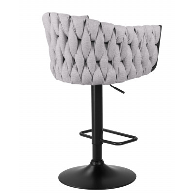 Стул барный DOBRIN LEON (серая ткань (LAR 275-17)) - купить в Екатеринбурге, в наличии