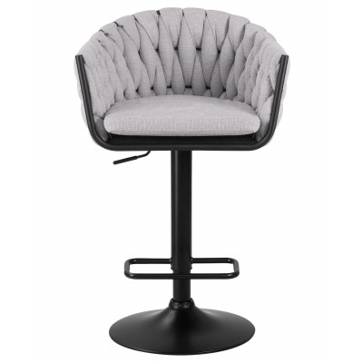 Стул барный DOBRIN LEON (серая ткань (LAR 275-17)) - купить в Екатеринбурге, в наличии