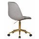 Офисное кресло для персонала DOBRIN MONTY GOLD (серый велюр (MJ9-75))