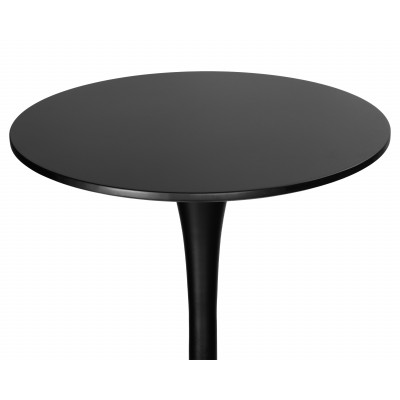 Стол барный MIA BAR (черная столешница, черное основание)