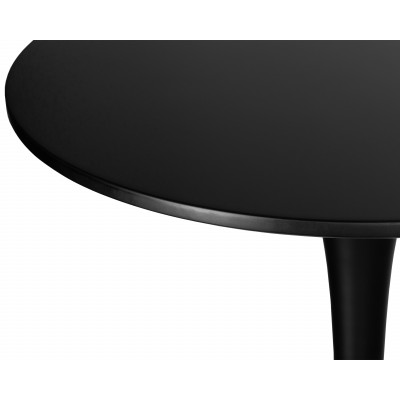 Стол барный MIA BAR (черная столешница, черное основание)
