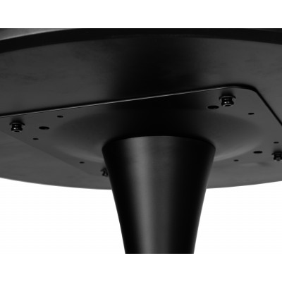 Стол барный MIA BAR (черная столешница, черное основание)