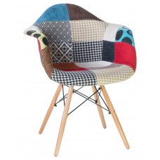 Стул обеденный DOBRIN DAW PATCHWORK (цвет сиденья мозаика)