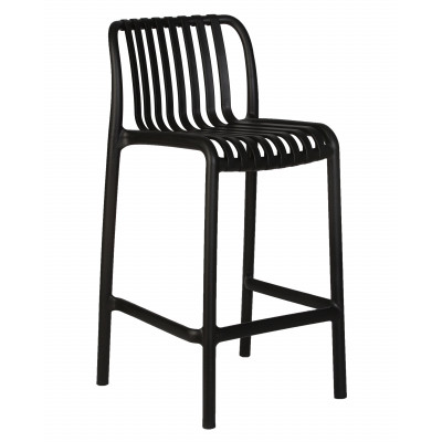 Набор 4 шт Стул полубарный DOBRIN CHLOE (черный)