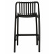 Набор 4 шт Стул полубарный DOBRIN CHLOE (черный)