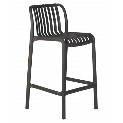 Стул полубарный DOBRIN CHLOE (темно-серый (GR-04))