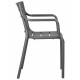 Стул обеденный DOBRIN TIM ARM (темно-серый (GR-04))