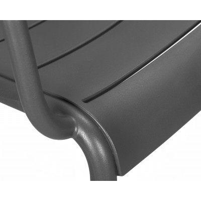 Стул обеденный DOBRIN TIM ARM (темно-серый (GR-04))