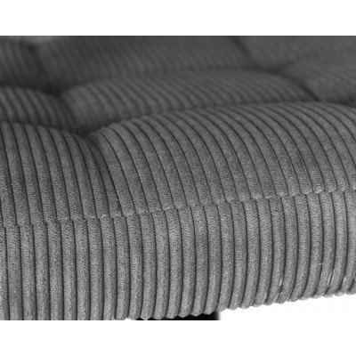 Стул барный DOBRIN KRUGER ARM BLACK (серый вельвет (LAR-E2041-25)) - купить в Екатеринбурге, в наличии