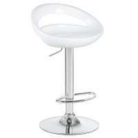 Стул барный DOBRIN DISCO (белый)