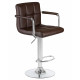 Набор 2 шт Стул барный DOBRIN KRUGER ARM (коричневый) - купить в Екатеринбурге, в наличии
