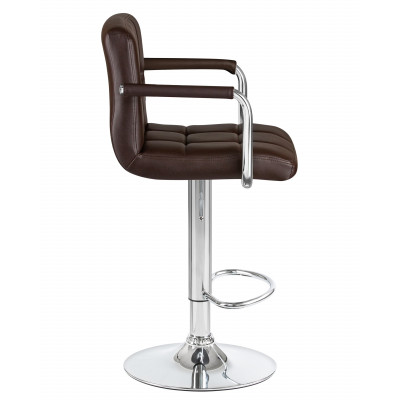 Набор 2 шт Стул барный DOBRIN KRUGER ARM (коричневый) - купить в Екатеринбурге, в наличии