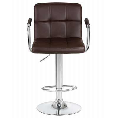 Набор 2 шт Стул барный DOBRIN KRUGER ARM (коричневый) - купить в Екатеринбурге, в наличии