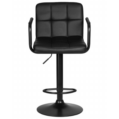 Набор 2 шт Стул барный DOBRIN KRUGER ARM BLACK (черный) - купить в Екатеринбурге, в наличии