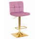 Набор 2 шт Стул барный DOBRIN GOLDIE (пудрово-сиреневый велюр (MJ9-52))