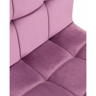 Набор 2 шт Стул барный DOBRIN GOLDIE (пудрово-сиреневый велюр (MJ9-52))