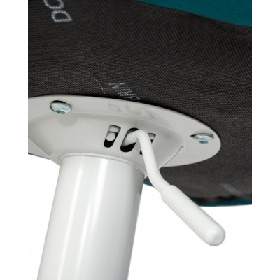 Набор 2 шт Стул барный DOBRIN TAILOR WHITE (морской волны велюр (MJ9-99))