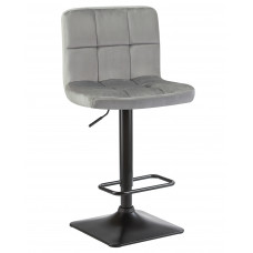 Стул барный DOBRIN DOMINIC (серый велюр (MJ9-75))