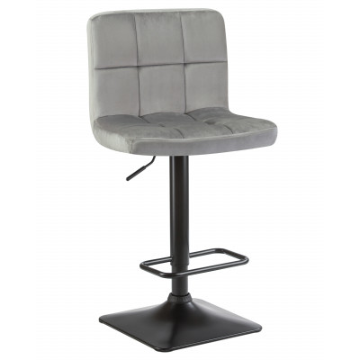 Стул барный DOBRIN DOMINIC (серый велюр (MJ9-75)) - купить в Екатеринбурге, в наличии