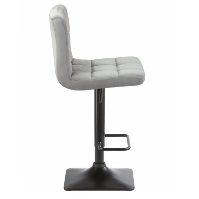 Стул барный DOBRIN DOMINIC (серый велюр (MJ9-75)) - купить в Екатеринбурге, в наличии