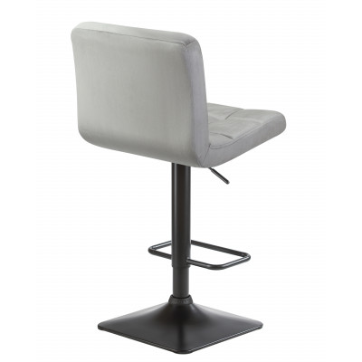 Стул барный DOBRIN DOMINIC (серый велюр (MJ9-75)) - купить в Екатеринбурге, в наличии