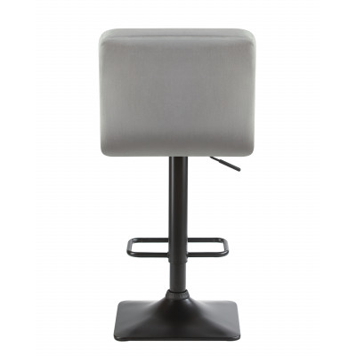 Стул барный DOBRIN DOMINIC (серый велюр (MJ9-75)) - купить в Екатеринбурге, в наличии