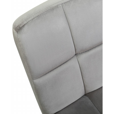 Стул барный DOBRIN DOMINIC (серый велюр (MJ9-75)) - купить в Екатеринбурге, в наличии