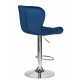 Набор 2 шт Стул барный DOBRIN BARNY (синий велюр (MJ9-117)) - купить в Екатеринбурге, в наличии