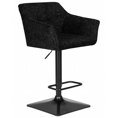 Стул барный DOBRIN RALF (черный твид (LEO18))