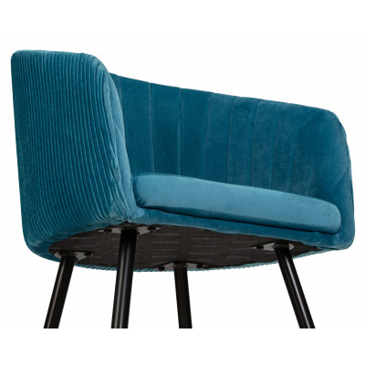 Стул обеденный DOBRIN MARY (морская волна велюр (1922-7)) - купить в Екатеринбурге, в наличии