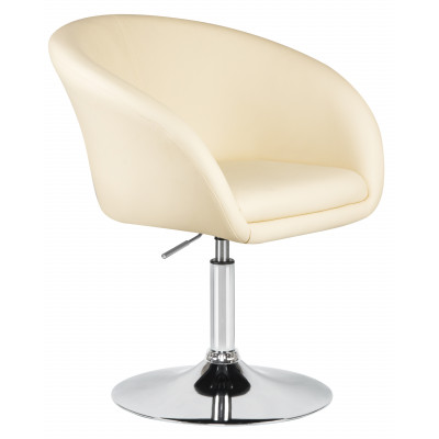 Кресло дизайнерское DOBRIN EDISON (кремовый) - купить в Екатеринбурге, в наличии