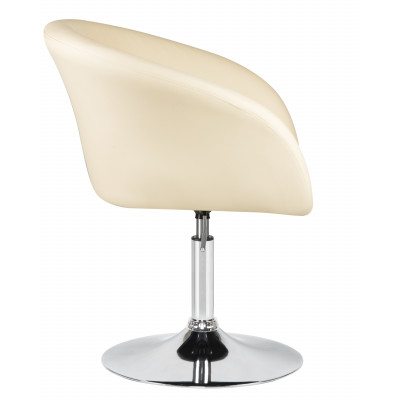 Кресло дизайнерское DOBRIN EDISON (кремовый) - купить в Екатеринбурге, в наличии