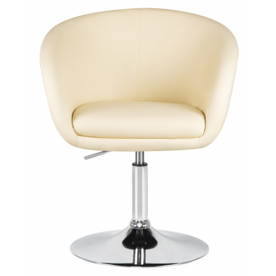 Кресло дизайнерское DOBRIN EDISON (кремовый) - купить в Екатеринбурге, в наличии