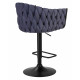 Стул барный DOBRIN LEON (синяя ткань (LAR-275-29))