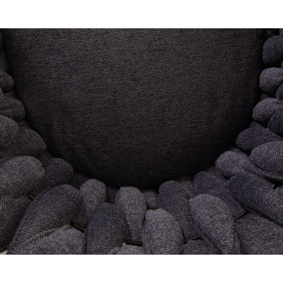 Стул барный DOBRIN LEON (синяя ткань (LAR-275-29))