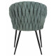 Набор 2 шт Стул обеденный DOBRIN MATILDA (зеленая ткань (LAR 275-23)) - купить в Екатеринбурге, в наличии