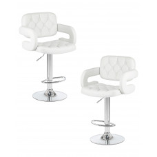 Набор 2 шт Стул барный DOBRIN TIESTO (белый)