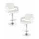 Набор 2 шт Стул барный DOBRIN TIESTO (белый)