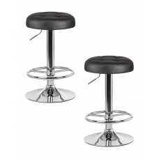 Набор 2 шт Табурет барный DOBRIN BRUNO (чёрный)