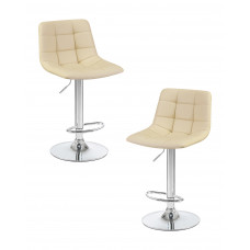 Набор 2 шт Стул барный DOBRIN TAILOR (кремовый)