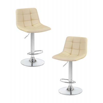 Набор 2 шт Стул барный DOBRIN TAILOR (кремовый) - купить в Екатеринбурге, в наличии