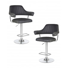 Набор 2 шт Стул барный DOBRIN CHARLY (серый)